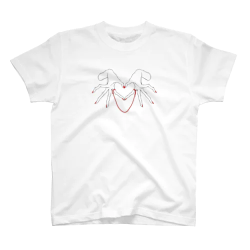 Handsign_HEART_3B Regular Fit T-Shirt