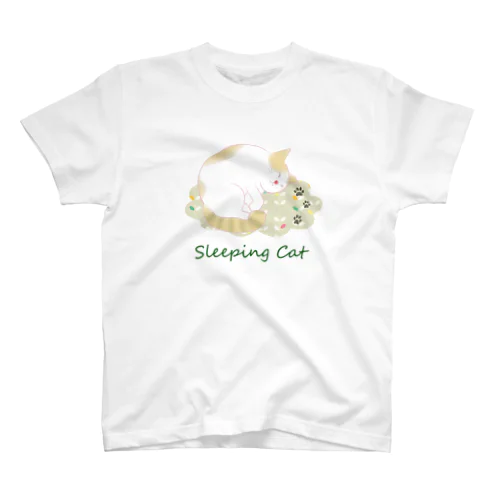 sleeping cat スタンダードTシャツ