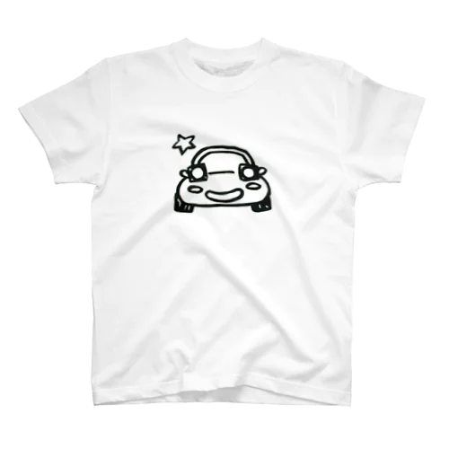 マツダ　ロードスター　黒 スタンダードTシャツ