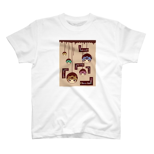 Chocolate Time🍫(カフェ・オ・レ) Regular Fit T-Shirt