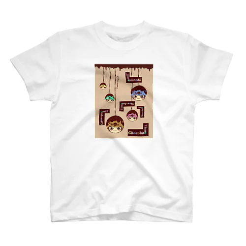 Chocolate Time🍫(カフェ・オ・レ) スタンダードTシャツ