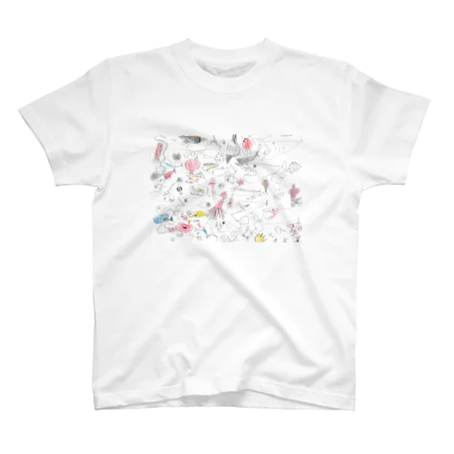 5歳の息子の海 Regular Fit T-Shirt