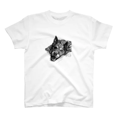 老犬-ヘラヘラ Regular Fit T-Shirt
