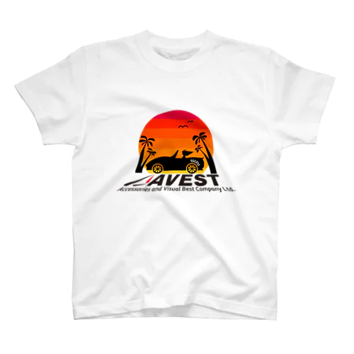 オープンカー　AVESTロゴ入り Regular Fit T-Shirt