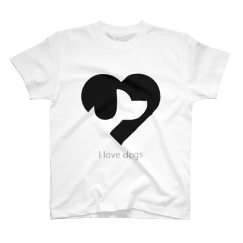 I love dogs スタンダードTシャツ