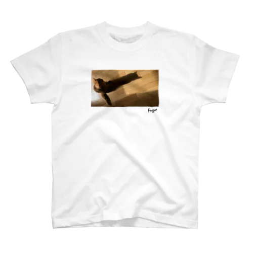 猫と影 Regular Fit T-Shirt
