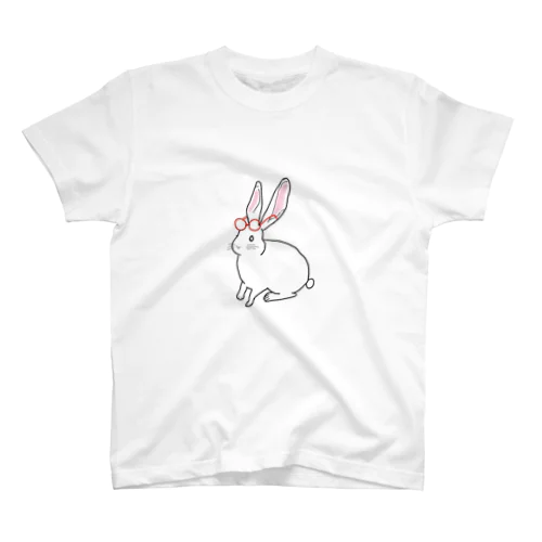 メガネうさぎさん Regular Fit T-Shirt