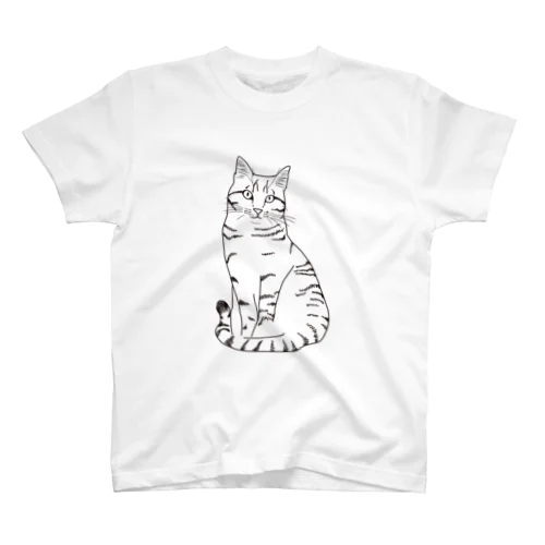 凛々ねこ Regular Fit T-Shirt