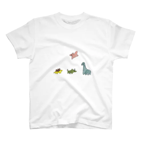 yuki 恐竜 Regular Fit T-Shirt