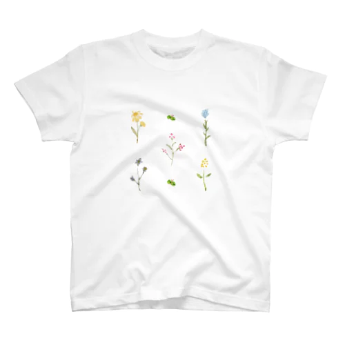 水彩花 Regular Fit T-Shirt