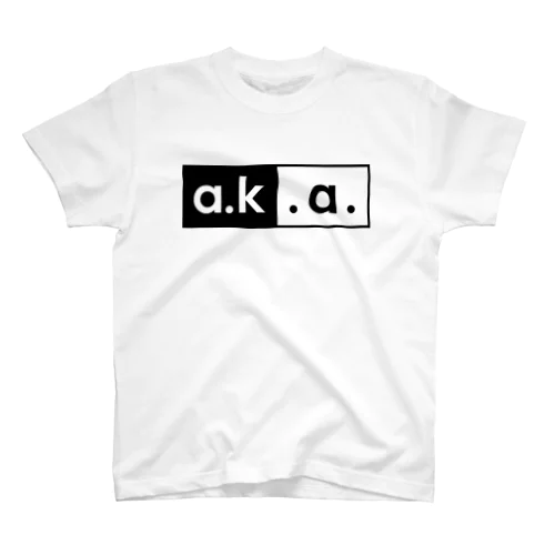 株式会社a.k.a.公式グッズ スタンダードTシャツ