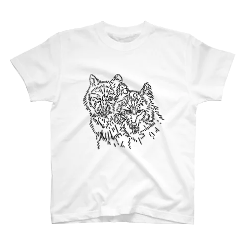 wolf スタンダードTシャツ