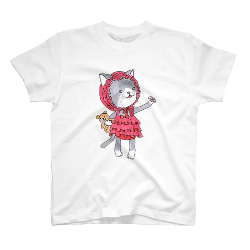 水着ねこTシャツ Regular Fit T-Shirt