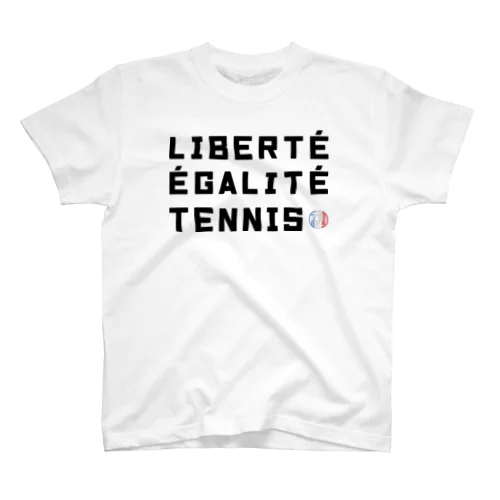 自由・平等・庭球 Regular Fit T-Shirt