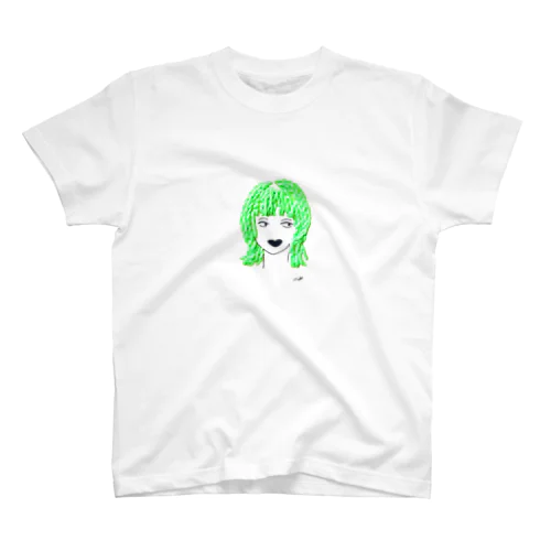 green Regular Fit T-Shirt