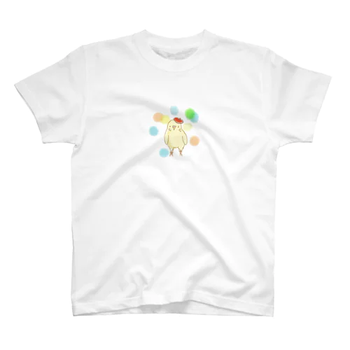 水玉ピヨちゃん Regular Fit T-Shirt