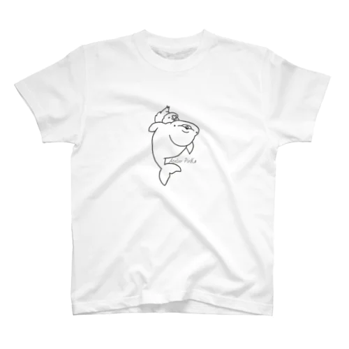 ベルーガちゃんとサザナミインコ Regular Fit T-Shirt