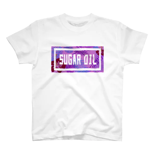 SUGAR OIL ハワイアン ピンク Regular Fit T-Shirt