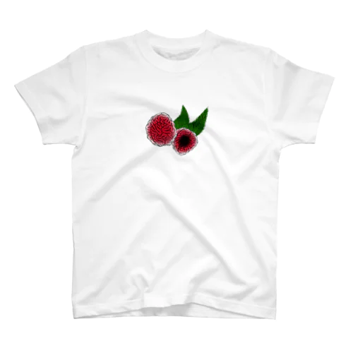 「   raspberry⁇⁇"no"   」 Regular Fit T-Shirt