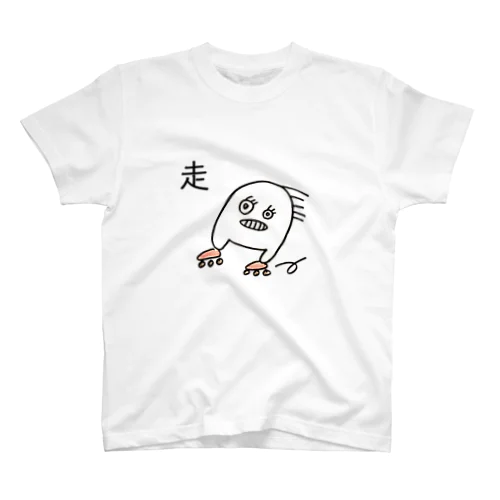 颯爽と走る姿(走) Regular Fit T-Shirt