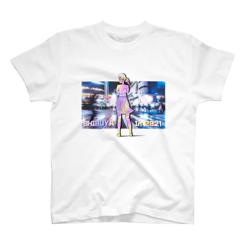渋谷2021　#世界に3枚のTシャツ スタンダードTシャツ