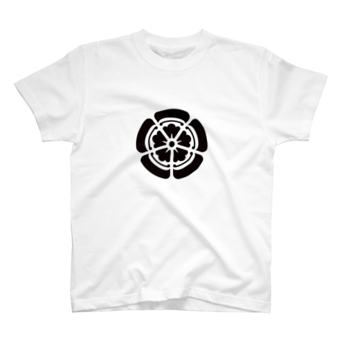 戦国花札の家紋「織田木瓜」 Regular Fit T-Shirt
