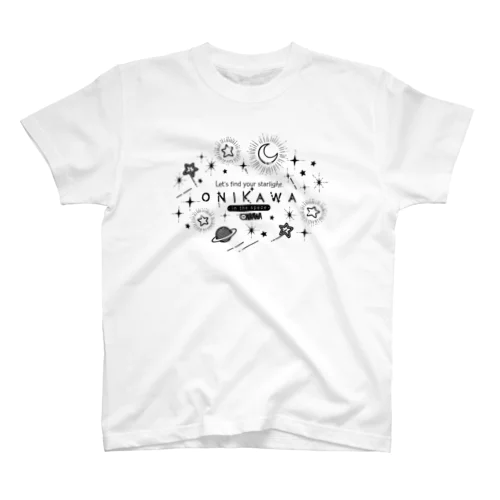 ONIKAWA Tシャツ（白) スタンダードTシャツ