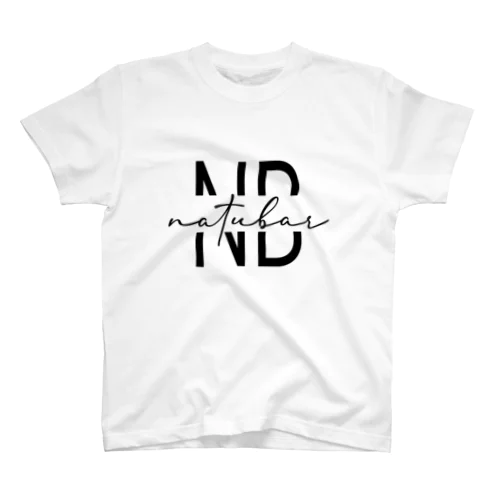 NATUbarロゴTシャツ(大)淡色 スタンダードTシャツ