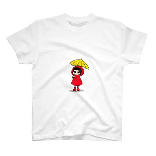 red pout girl Regular Fit T-Shirt