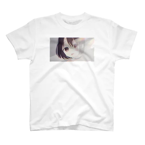 舌ぺろ美少女 Regular Fit T-Shirt