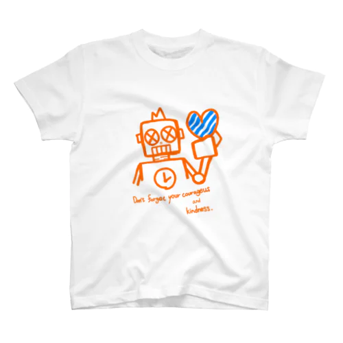 優しさを大切に(オレンジ)by”with series “ スタンダードTシャツ
