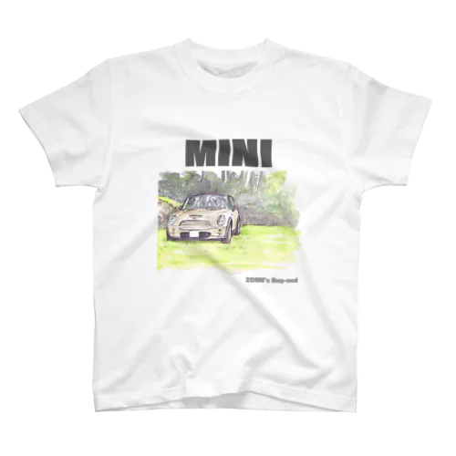 MINI 水彩スケッチ　01 Regular Fit T-Shirt