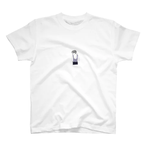 振り向きガール Regular Fit T-Shirt