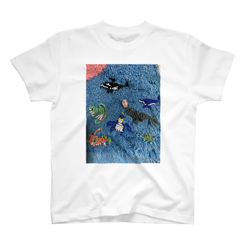 あつまれ海に⛱🏖🌊🐠🐟🐬🐳🐡🐋 スタンダードTシャツ