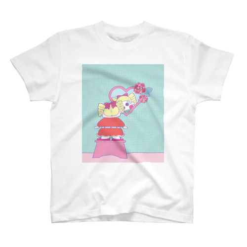 ぷーちゃん・お化粧編 Regular Fit T-Shirt