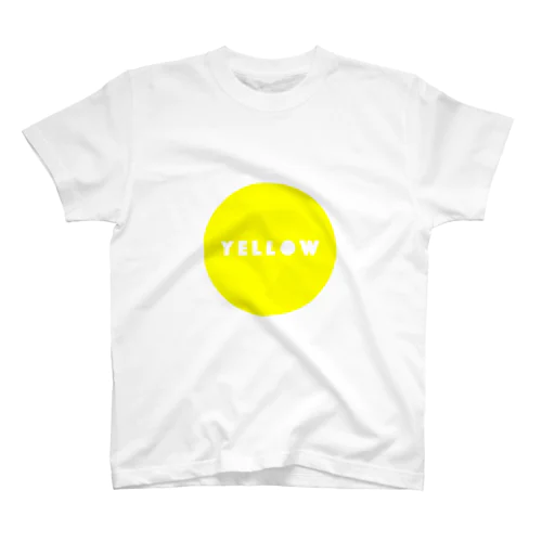 CIRCLE YELLOW. スタンダードTシャツ