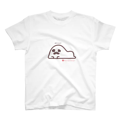 ミョウガデザイン【シロじい】 スタンダードTシャツ