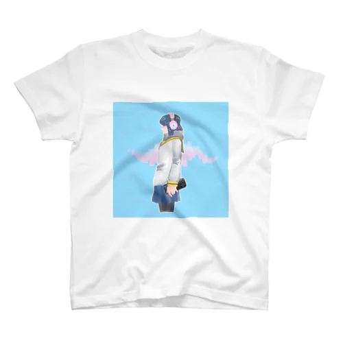 水色ゲーム女子 スタンダードTシャツ