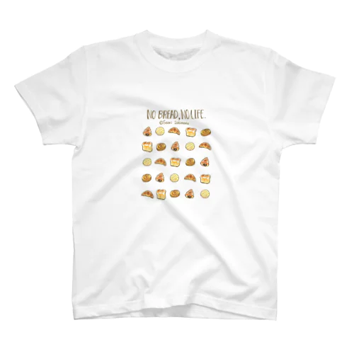 No Bread,No Life.(人物無し不透明版) スタンダードTシャツ