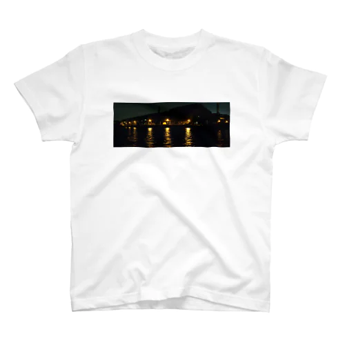 運河の夜 Regular Fit T-Shirt