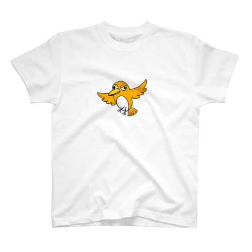 Icchi!! (金運？の黄色い鳥) Regular Fit T-Shirt