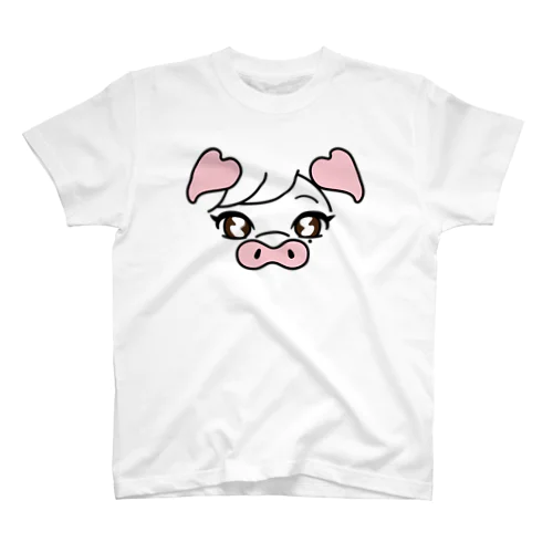 ブタのあすブーちゃん スタンダードTシャツ