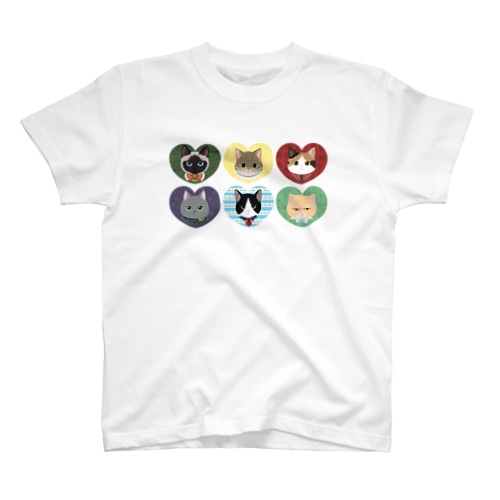 ani★mani-ねこたち- Regular Fit T-Shirt