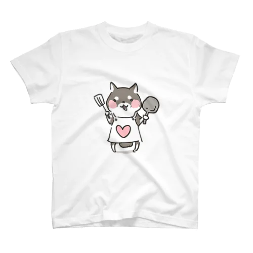 シンプル　しばちゃん スタンダードTシャツ