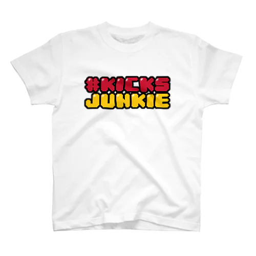 #LOWCARJUNKIE ⚡️ Sunset🌆 Black #KicksJunkie Regular Fit T-Shirt