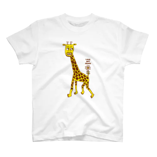 キリン -yellow- Regular Fit T-Shirt