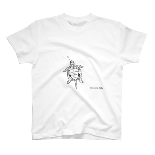 イシガメ　ベイビィ スタンダードTシャツ