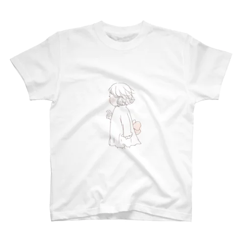 かわいいほっぺ Regular Fit T-Shirt