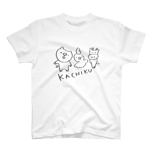 KACHIKU Regular Fit T-Shirt