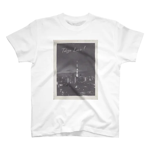 レトロの東京夜景 スタンダードTシャツ